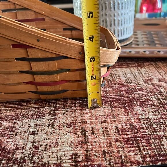 Longaberger 1995 Slanted Vegetable Basket - Picture 3 of 11